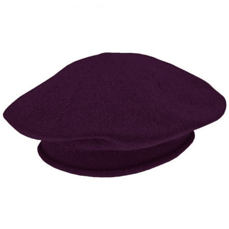 Navy Beret - Cotton Beret - 10.5 inch Diameter - ONE SIZE FITS MOST - Dark Purple