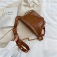 thumbnail image 3 of Bolsa De Hombro Bolso de pecho para mujer, diseño de cocodrilo a la moda, monedero de Color sólido para niñas (marrón) Tmvgtek Para Estrenar, 3 of 4