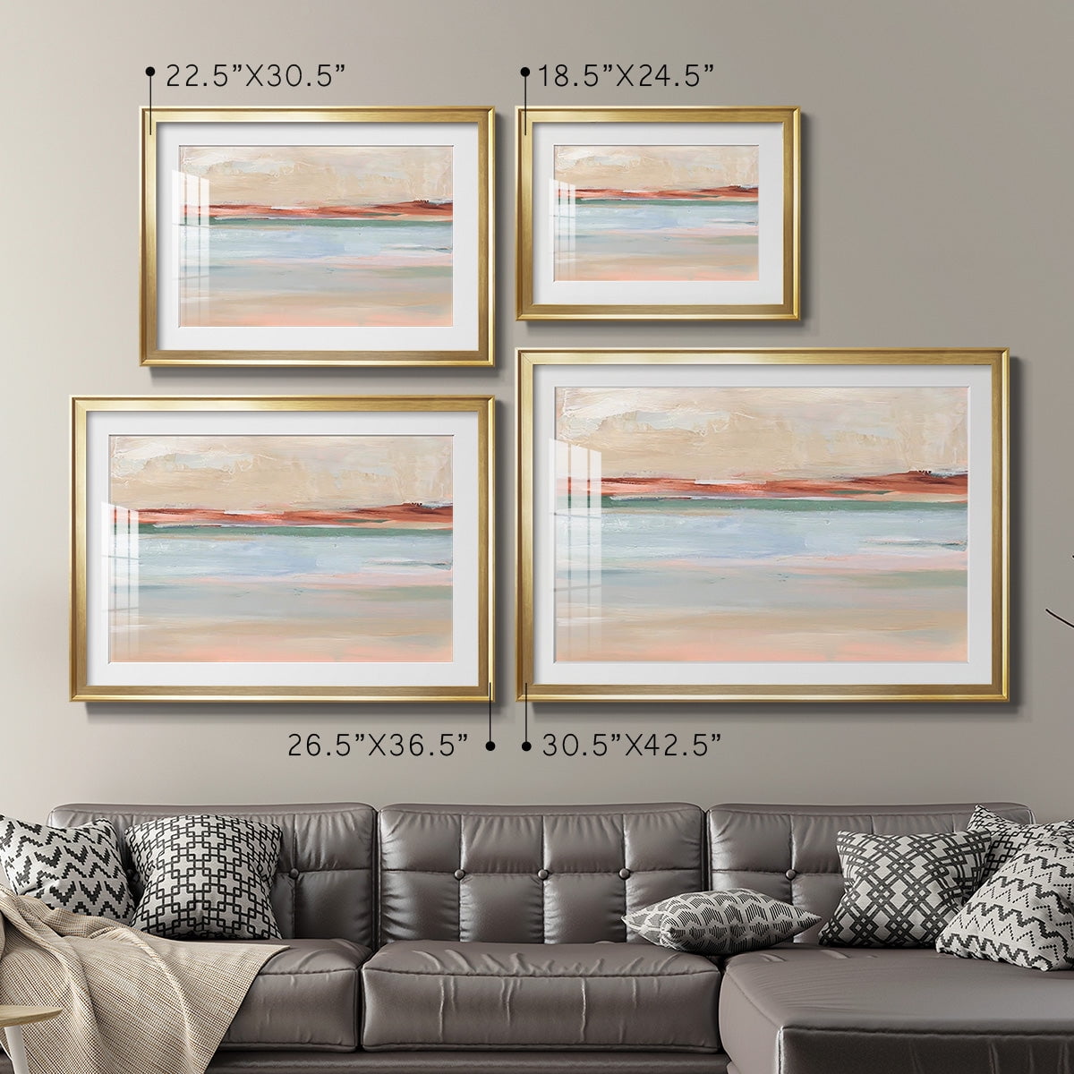 Sienna Horizon II Premium Framed Print - Ready to Hang