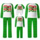 thumbnail image 1 of Conjuntos de pijamas navideños familiares a juego Grinch 2024, pijama de Grinch con parte superior y pantalones de pijama a cuadros, pijama de Grinch para niños y adultos para la familia, 9 Meses, 1 of 4
