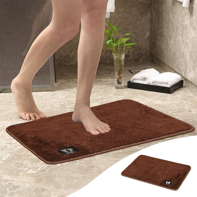 Alfombra Absorbente Antideslizante para Interiores y Exteriores, 40X60 Cm, Impermeable y Lavable, Ideal para Cocina, Baño, Sala de Estar, Dormitorio y Balcón - 1 Unidad