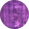 thumbnail image 1 of Ahgly Company Indoor Round Oriental Pink Industrial Area Rugs, 8' Round, 1 of 4