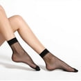 thumbnail image 6 of 10 Pairs Women Nylon Elastic Short Ankle Sheer Stockings Silk Short Socks, 6 of 6