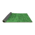 thumbnail image 2 of Ahgly Company Indoor Round Oriental Emerald Green Industrial Area Rugs, 6' Round, 2 of 4
