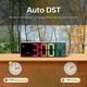 thumbnail image 5 of Reloj Despertador Digital JALL 10.5'' con LED RGB 8 en 1 Blanco, 5 of 9