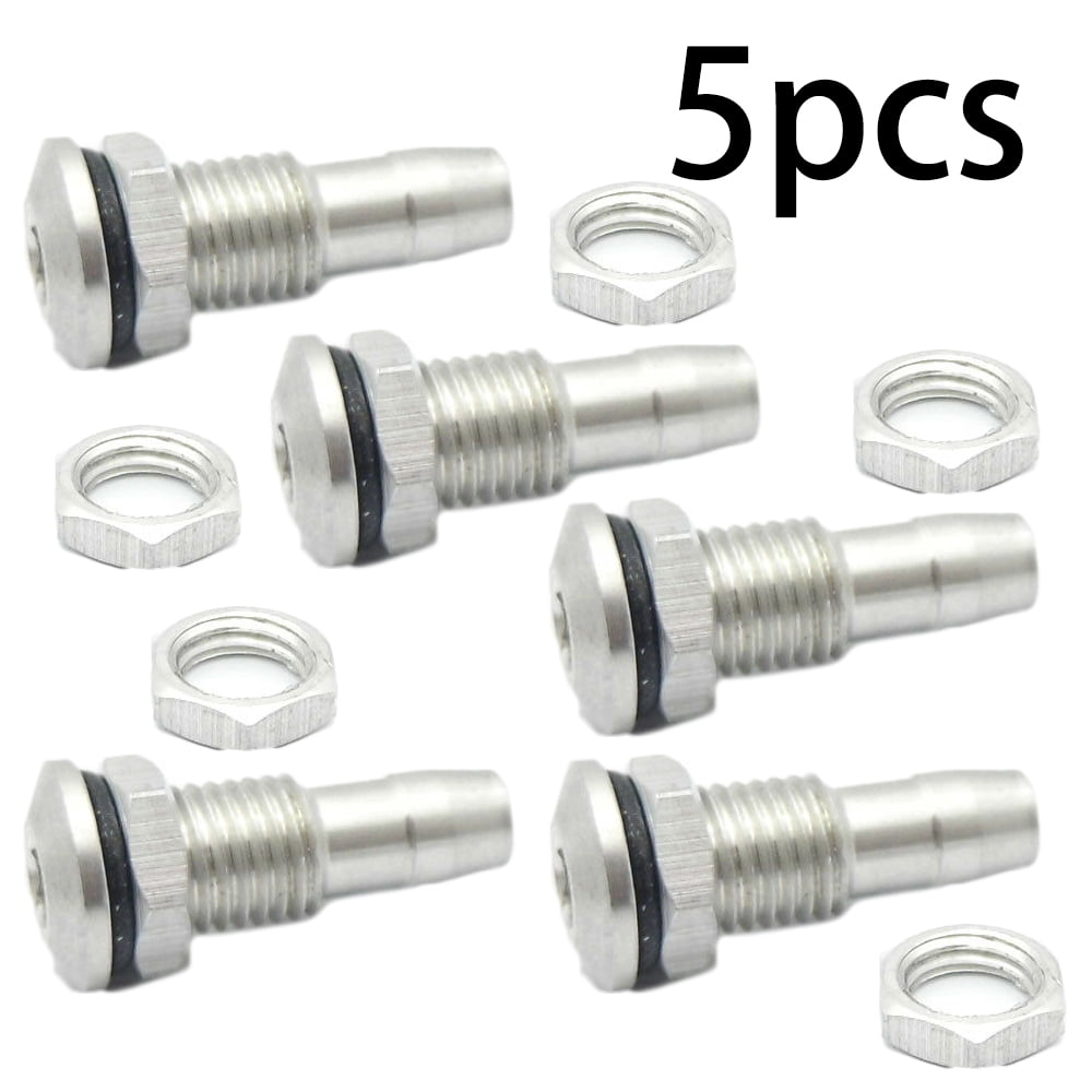5PCS Water Cooling Nipple Outlet Drainage Nozzle Aluminum Alloy For RC Boat