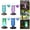 Blue, variant on Hummingbird Feeder with Ant Moat, 6 Ports Leak-Proof Plastic Nectar Feeder for Outdoor Garden