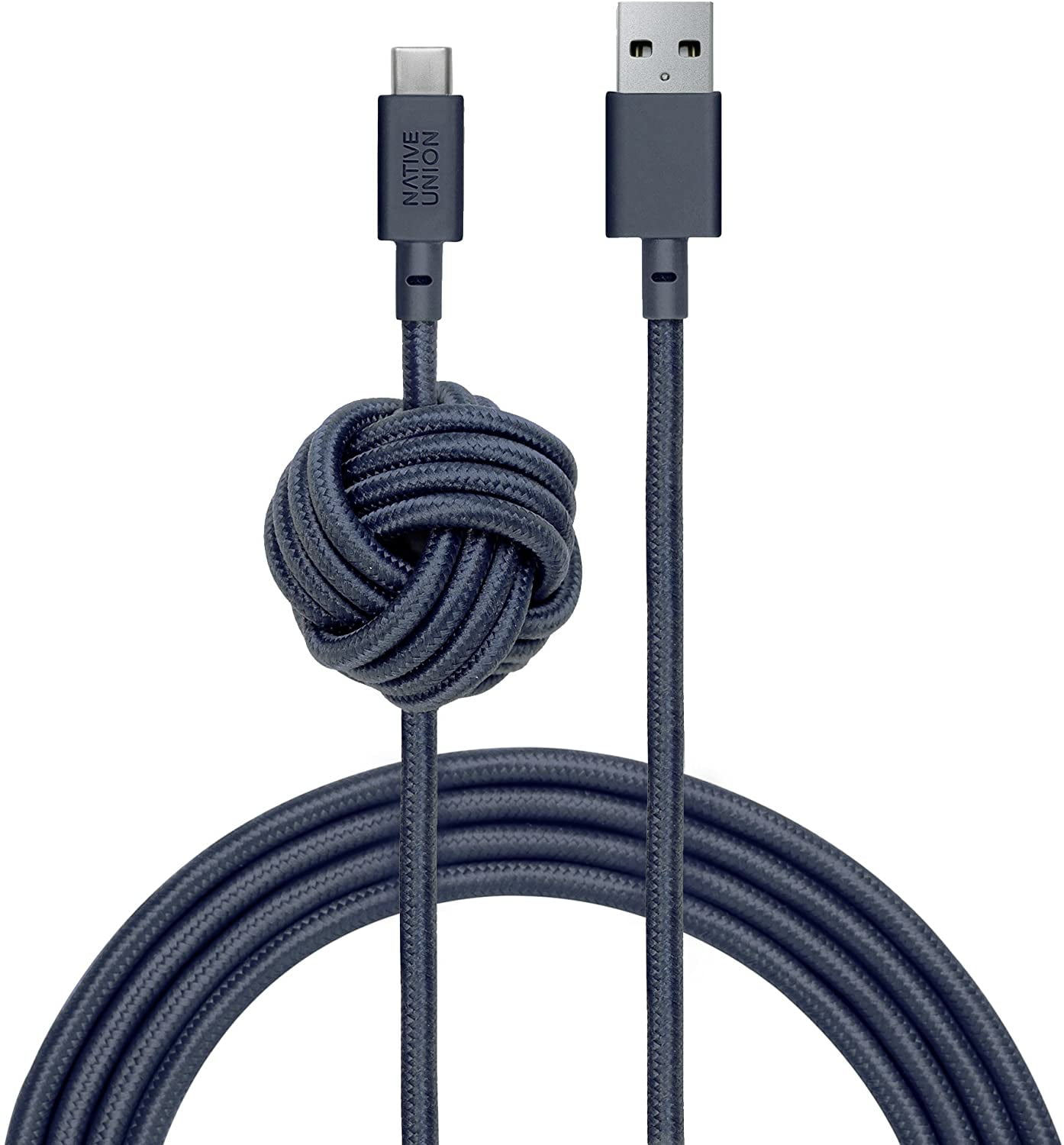 Native Union Night Cable USBC to USBA 10ft UltraStrong Charging