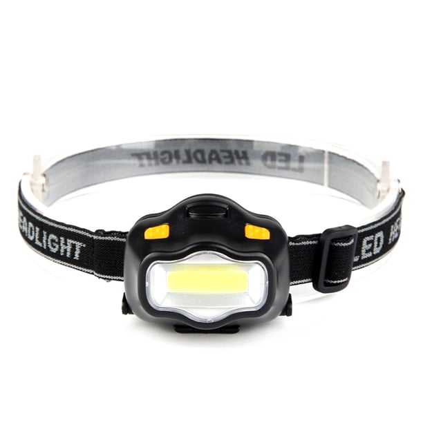 Mini Faro Led Cob A Prueba De Agua 200Lm 3 Modos Faro De Seguridad Linterna De Camping Linterna De Cabeza Frontal Lámpara Aaa Yuarrent HA018926-00