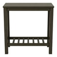 thumbnail image 3 of Furniture of America Bray 1-Shelf Side Table, Dark Gray, 3 of 5