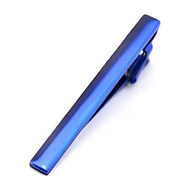 Decodeary Mens Tie Bar Pinch Slide Clip Colorful Collar Tie Clip Exquisite Tie Bar