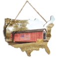thumbnail image 1 of TrendyDecor4U BJ446US "Sassafras Ridge" by Billy Jacobs, Printed Wall Art on a USA-Shaped Wood, 1 of 1