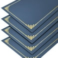 thumbnail image 2 of SUNEE Certificate Holders, 8.5 x 11 Inch, Navy Blue Diploma Covers with Gold Foil Border, Pack of 30, 2 of 6