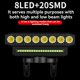 thumbnail image 4 of Luz Delantera LED para Bicicleta, Recargable por USB, Luz de Carretera, Fácil de Instalar, 6 Modos de Luz, Timbre para Bicicleta, A, 4 of 5