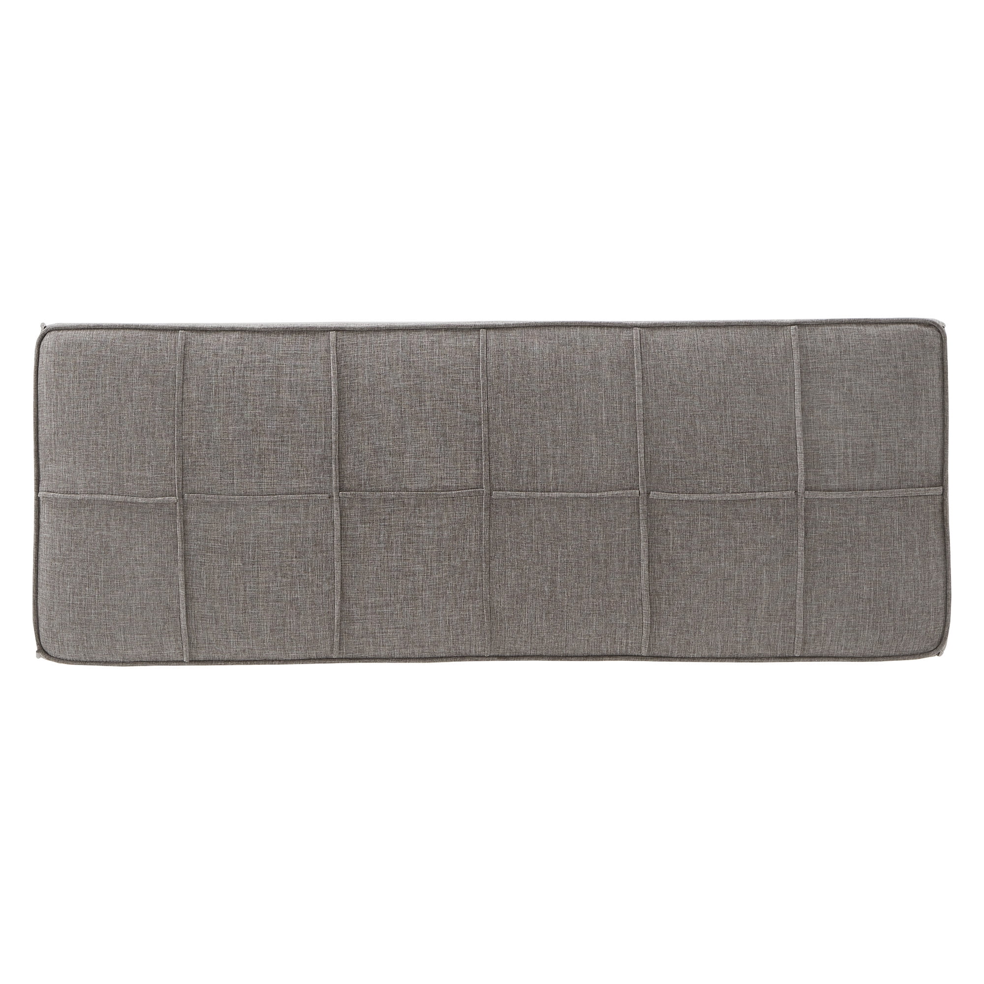 Weston Home Marcel Upholstered Bench, Gray