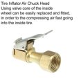 thumbnail image 4 of Unique Bargains 4pcs Car Tire Chuck Clip Air Inflator Compressor Pump Adapter Hose Connect, 4 of 6