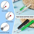 thumbnail image 3 of EXLEAF Seam Rippers for Sewing, 2 Big and 2 Small Stitch Remover Tools, Thread Ripper with Thread Snips for Sewing and Diy Craft, Multi-Functional Seam Ripper, 3 of 7