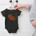 thumbnail image 5 of Happy Halloween Trick or Treat Bats Romper Boys or Girls Infant Baby Brisco Brands 12M, 5 of 6