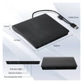 thumbnail image 6 of 2 IN1 USB3.0 External CD DVD Drive RW CD Writer Drive Burner  Optical Drives, 6 of 6