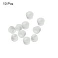 thumbnail image 3 of 10Pcs Snap Rubber Grommet Hole Plug Mount Dia 10mm ID 7mm H 10mm Seal Anti-Scratch for Cable Pipe White, 3 of 5