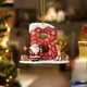 thumbnail image 3 of Decoraciones de Árbol de Navidad 2D Acrílico Decoración Carta Colgante con 26 Letras Diy Navidad Decoración Del Hogar Ornamentos Del Árbol de Navidad, 3 of 3