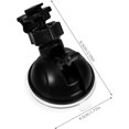 thumbnail image 2 of Mini Suction Cup Mount for Dash Cam with 1/4 Inch Screw Thread, Car Dash Camera Holder Bracket, 2 of 6
