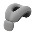thumbnail image 2 of veasfak Compact, versatile neck support pillow for face positioning, breathable support, gray, 2 of 9
