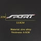 thumbnail image 4 of Metal 3D Three-dimensional Car Logo Sticker Modified Sports Tail Sticker Body Sticker Sport Word Letter Logo Car Accessories, 4 of 5