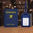 thumbnail image 1 of Funda de tarjeta de bloqueo de titular de pasaporte unisex para billetera de tarjeta de identificación de crédito de viaje FLhrweasw Nuevo, 1 of 8