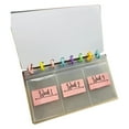 thumbnail image 1 of Classeur d'Économies, Classeur de Défi d'Économie d'Argent Réutilisable de 52 Semaines en PVC pour la Maison, 1 of 8
