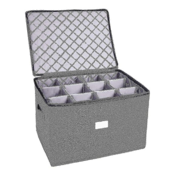 Wine Glass Storage Holds 12 Wine Glasses Or Wine Foldable Storage Box Can Also Be Used For Clothing Shlm