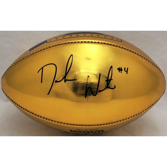 Deshaun Watson Autographed Football Clemson Tigers Beckett BAS #I41475