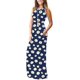 thumbnail image 2 of Vestido largo suelto sin mangas de verano para mujer Vestido largo casual con bolsillos Xemadio FSHY034-19, 2 of 3