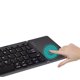 thumbnail image 2 of Teclado plegable, teclado ergonómico, teclado con almohadilla táctil, teclado portátil inalámbrico para computadoras portátiles, tabletas y teléfonos Ormromra CZDZ-HY61, 2 of 5