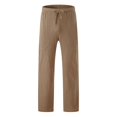 thumbnail image 4 of adviicd Work Pants for Men Construction Casual Mens Elastic Waist Pants for Seniors - Adaptive Mens Pants for Elderly | Elastic Waist Pants for Men, 4 of 5