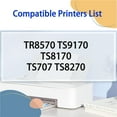 thumbnail image 2 of Compatible PGI-780 CLI-781 25ML Ink Cartridges Replacement for Canon TR8570 TS9170 TS8170 TS707 TS8270 Printers, 2 of 7