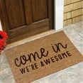 thumbnail image 4 of Product Category Carpet - Welcome Doormat with Humorous Doormat Design for Home Entryway and Living Space, 4 of 5