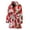 163, variant on Sprinkles Donut Pattern Women Bathrobe One Size Univeral Fits, Food Lover Fashion Lightweight Plush Fleece Long Robe For Women