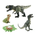 thumbnail image 1 of 4x Simulación Dinosaurio Playset Ciencia Juguete Playset Dinosaurio Juguete Tiranosaurio 152.4g Zulema Figuritas de ciclo de vida, 1 of 8