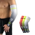 thumbnail image 6 of 1 Pairs Sports Cooling Arm Sleeves Unisex Sun Block UV Protection Cooler Protective Hands Arm Cover for Outdoor Activities, 6 of 7