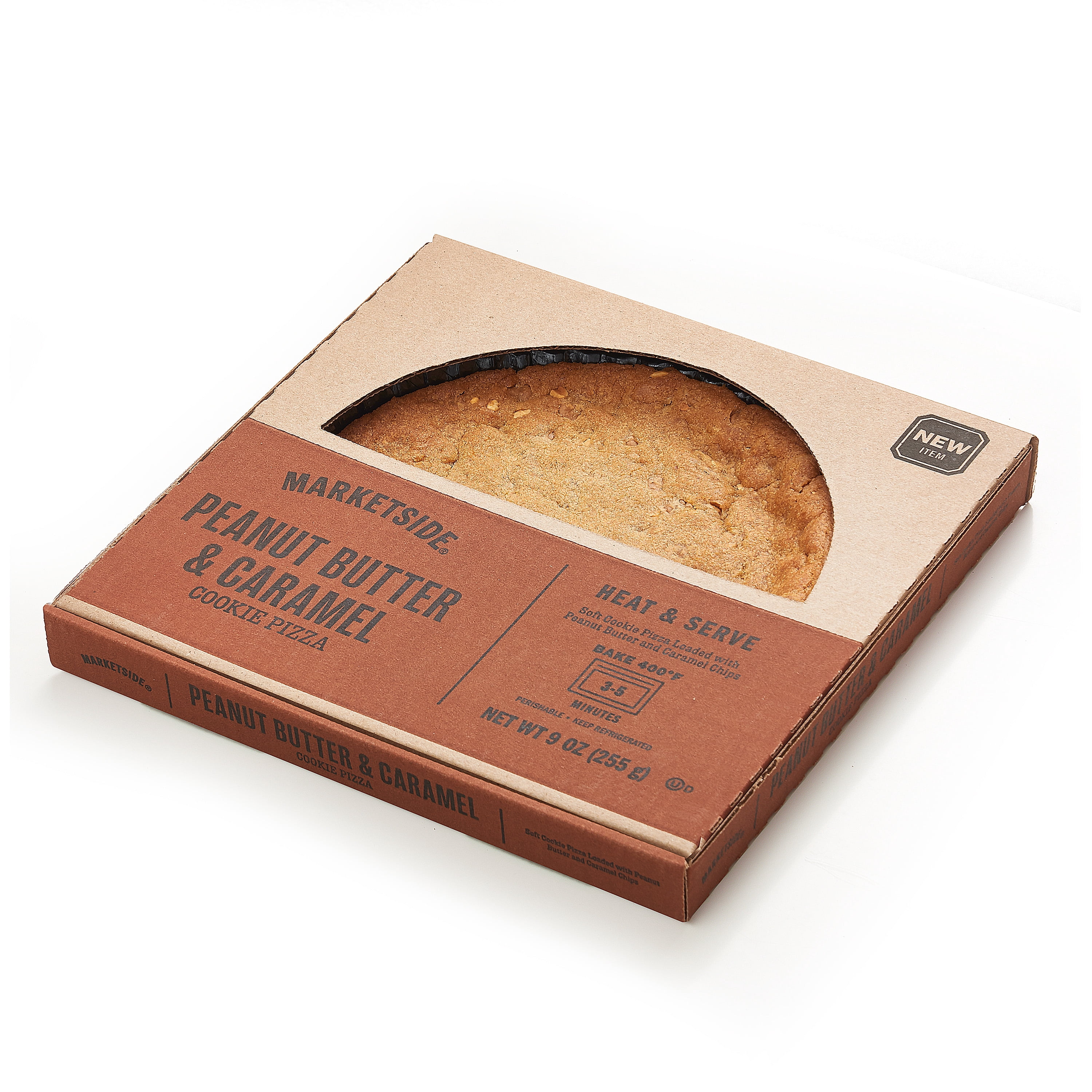 Marketside Peanut Butter and Caramel Cookie Pizza, 9 oz
