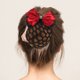 thumbnail image 4 of unbranded 4Pcs Durable Metal Bow Hair Clip Hairnet Snood for Nurses Dancers and Office Use, 4 of 6