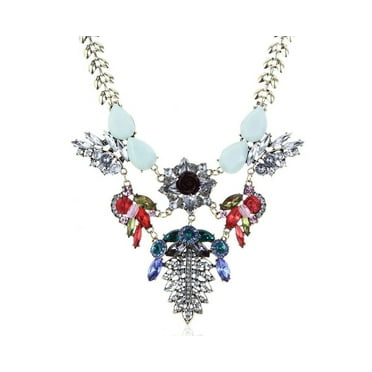 Georgina Statement Necklace - Walmart.com