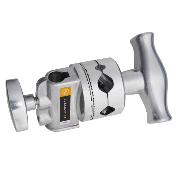 Flashpoint Grip Head for Lights and Accessories - 2.5" Diameter (Chrome)