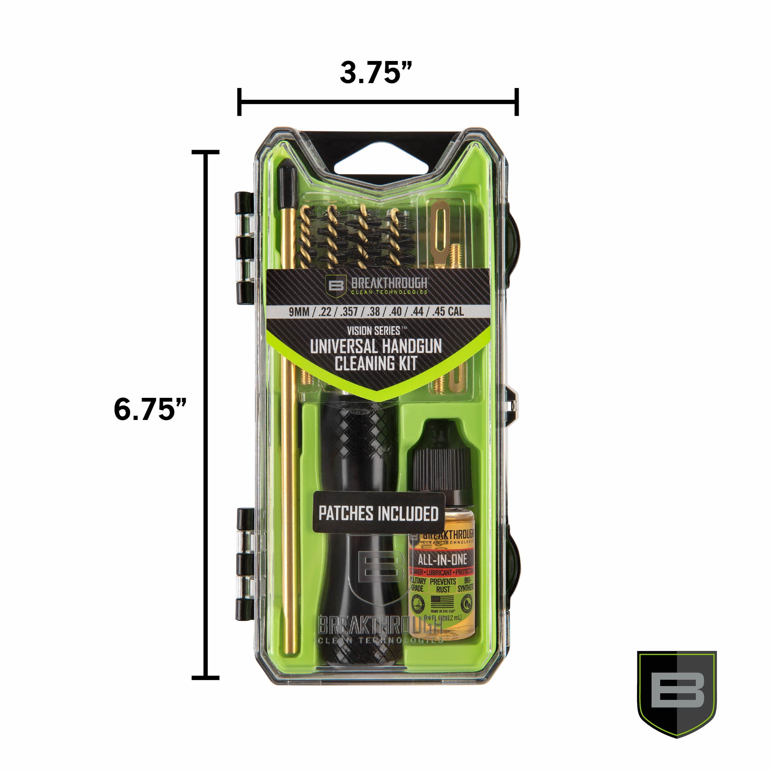 Breakthrough Clean Technologies Universal Handgun Cleaning Kit