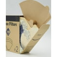 thumbnail image 2 of Coffee Filters #2 Cone Paper, # 2 Cone Shaped Unbleached All Natural Compostable Coffee Filters 100 Count, Biodegradable and Compostable, No Blowout, 2 of 7