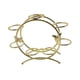 thumbnail image 5 of Bola de cristal Base de metal Base de metal Decoración del hogar Base Sphere Sphere Support Supporter para la mesa de la boda Sala de estar de dorado, 5 of 10