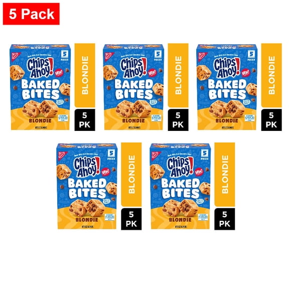 Nabisco CHIPS AHOY! Baked Bites Blondie 5 ct / 1.5 oz - 5 Pack