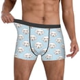 thumbnail image 2 of Kdxio Men's Boxer Briefs with Dog Print - Comfortable and Breathable Underwear for Everyday Wear, 2 of 7