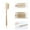 AS SHOW, variant on COM1950s Loofah Long Wooden Handle Brush Detachable Rub Back Double-Sided Loofah Bath Brush Bath Brush Back Long Handle Bath Ball